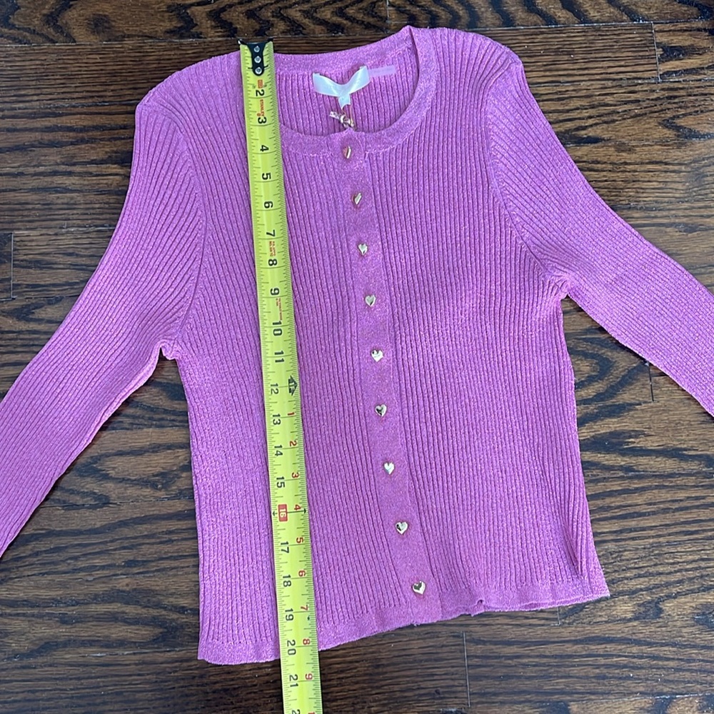 Loveshackfancy new with tags never been worn purple cardigan - Picture 15 of 15